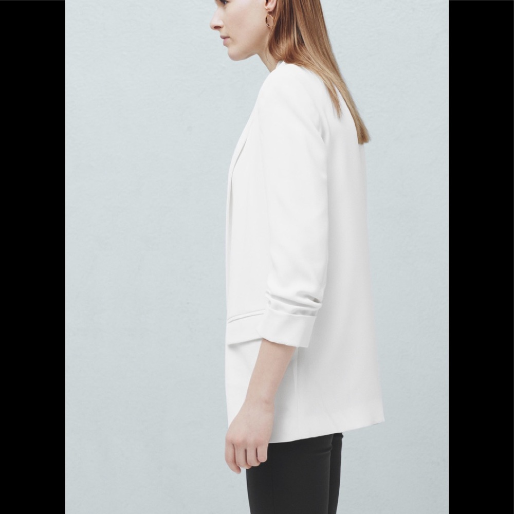 Mango Ruched Sleeves blazer - Picture 5 of 5